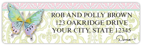 Wondrous Wings Address Labels