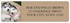 Siberian Husky Address Labels Image 2