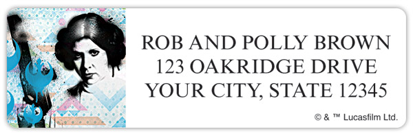<i>Star Wars</i> Space Escape Address Labels